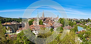 Bern and Berner Munster cathedral