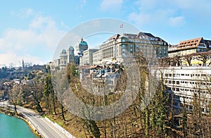 Bern from the bridge photo