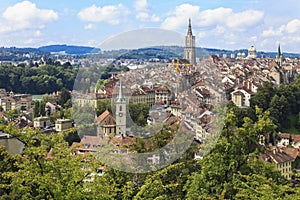 Bern, the capital of Switzerland. photo