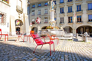 Bern old town in Switzerland