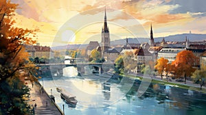 Bern\'s Beauty: Enchanting Impression of Switzerland\'s Picturesque Capital