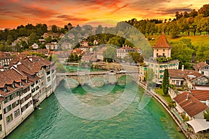 Bern Switzerland bridge