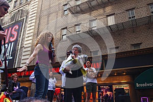 Bernadette Peters (lt.) & Rita Moreno