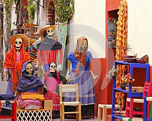 Day of the dead in peÃÂ±a de Bernal queretaro mexico XII photo