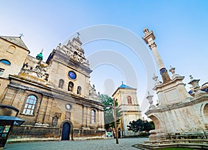 Bernardine church and monastery in Lviv