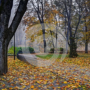 Bernardine gardens, Vilnius, Lithuania.