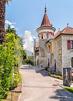Bernese Castle in Orselina, Locarno, Switzerland