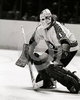 Bernie Parent Philadelphia Flyers goalie