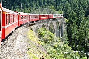 Bernina Express Train