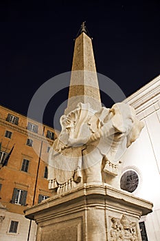 Bernini elephant, Rome