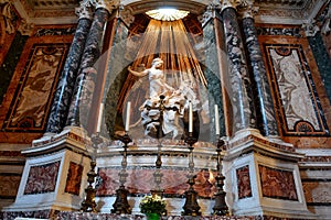 Bernini sculpture of St.Teresa in Ecstasy