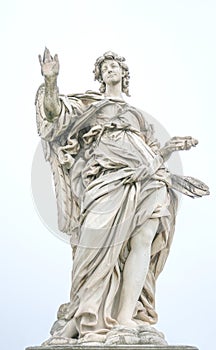 Bernini statue of angel in Rome
