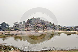 Bero hills & landscape at purulia west bengal photo