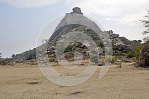 Bero hills & landscape at purulia west bengal photo