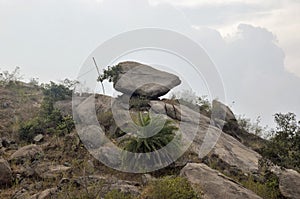 Bero hills & landscape at purulia west bengal photo