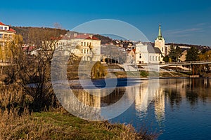 Berounka River And Radotin City-Czech Republic