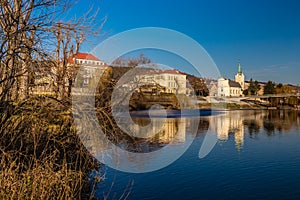 Berounka River And Radotin City-Czech Republic