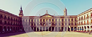 Berria Square New Square and city hall. Vitoria-Gasteiz