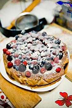 Berries cake