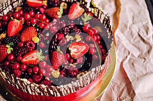 Berries cake