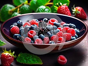 Berries Galore: Fresh and Juicy