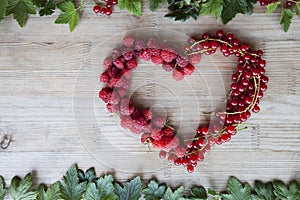 Berries heart