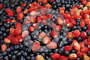 Berries mixture
