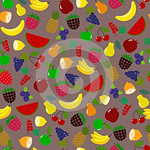 Berries pattern/ Fruit pattern