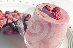 Berries smoothie