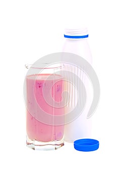 Berries smoothie in a glass