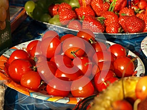 Berries and Tomatoes