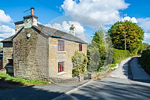 Berringtons Lane at Rainford in St Helens