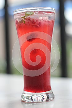 Berry Agua Fresca, Summer drink