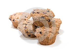 Berry bran muffins