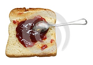 Berry Jam on Toast