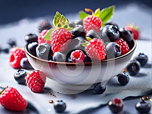 Berry Medley: Nature\'s Sweet Bounty