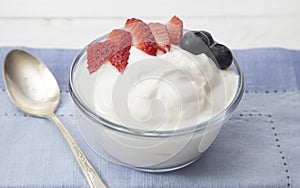 Berry Topped Greek Yogurt