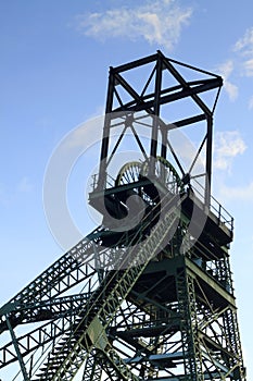 Bersham Colliery headframe