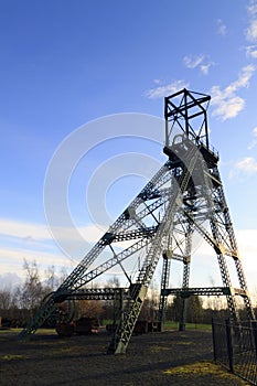 Bersham Colliery headframe