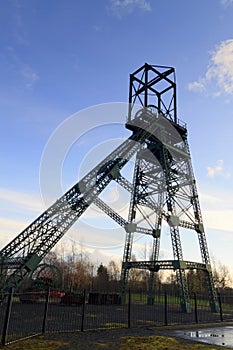 Bersham Colliery headframe