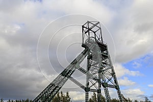 Bersham Colliery headframe photo