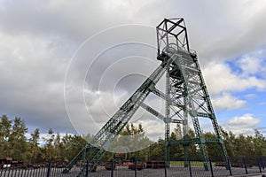 Bersham Colliery headframe photo