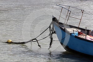 Berth on the seashore for mooring boats and yachts