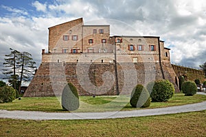 Bertinoro, Emilia Romagna, Italy: the ancient fortress in the hill top of the picturesque old town