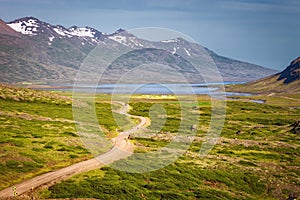 Berufjordur Fjord, Djupivogur Iceland photo