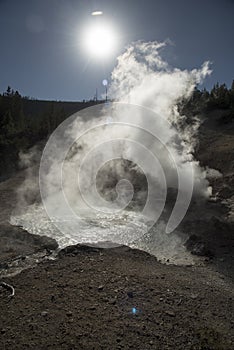 Beryl Springs Yellowstone National Park photo