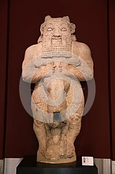 Bes Staue in Istanbul Archaeology Museum, Istanbul, Turkey