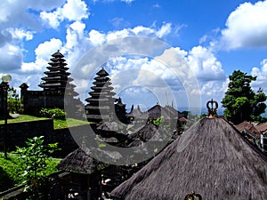 Besakih Temple,Hindu temple of Bali,Indonesia.