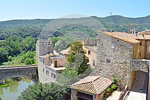 Besalu Girona Catalonia