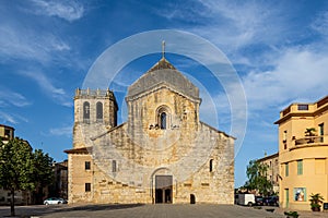 Besalu`s main temple is St. Peter`s Basilica of the 12th century